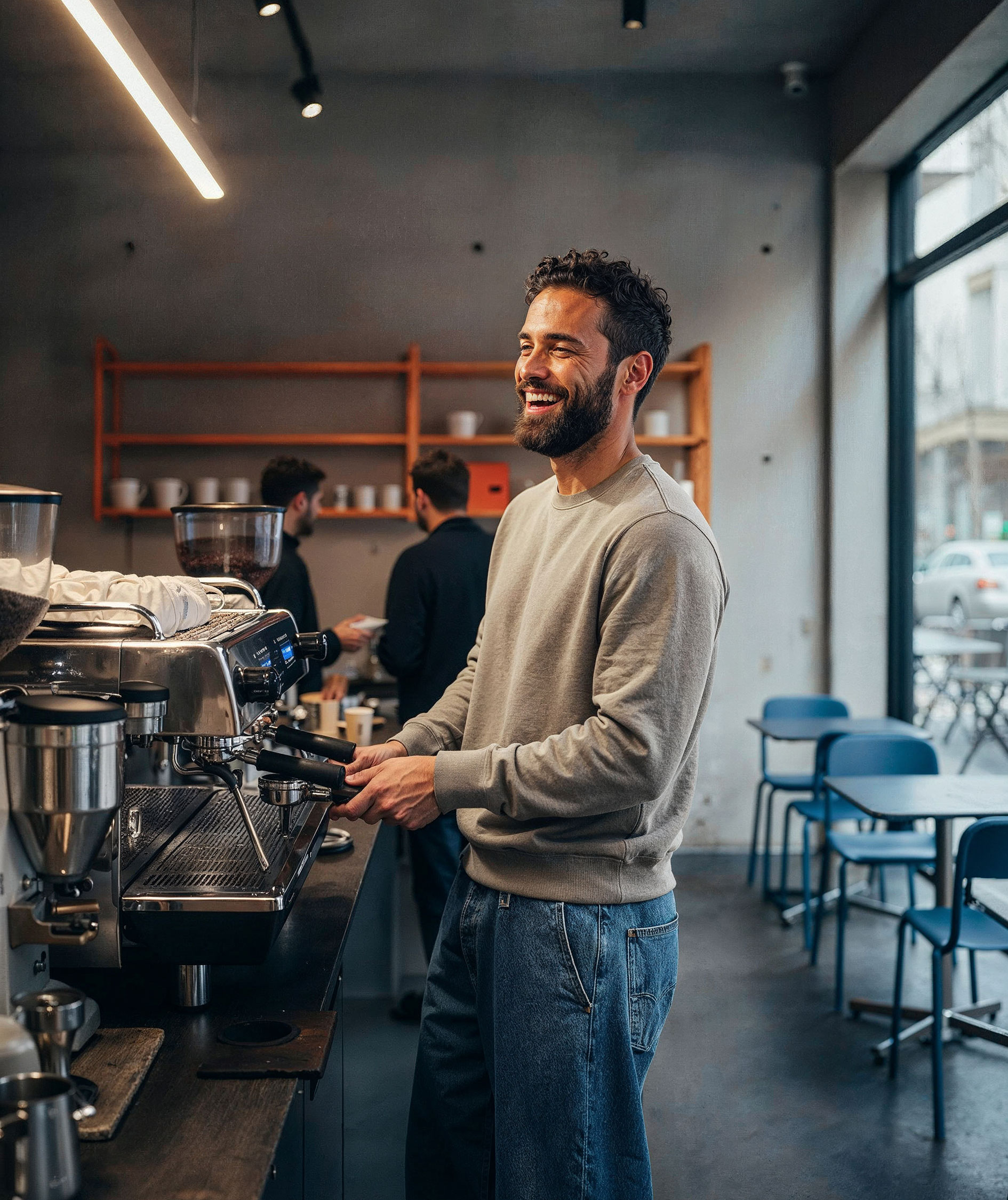 UM Regular fit sweatshirt, Sage, large image number 6