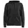 Craft Community FZ hoodie with full zipper, Black, Black, swatch