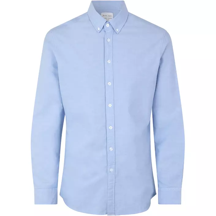 Seven Seas Oxford Slim fit shirt, Light Blue, large image number 0
