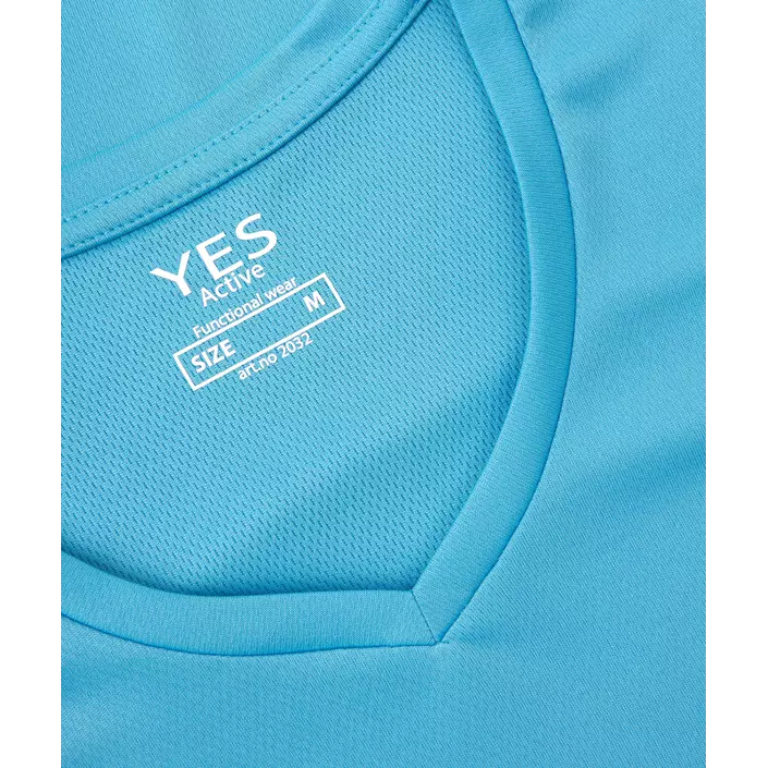 ID Yes Active T-shirt dam, Cyan, large image number 3