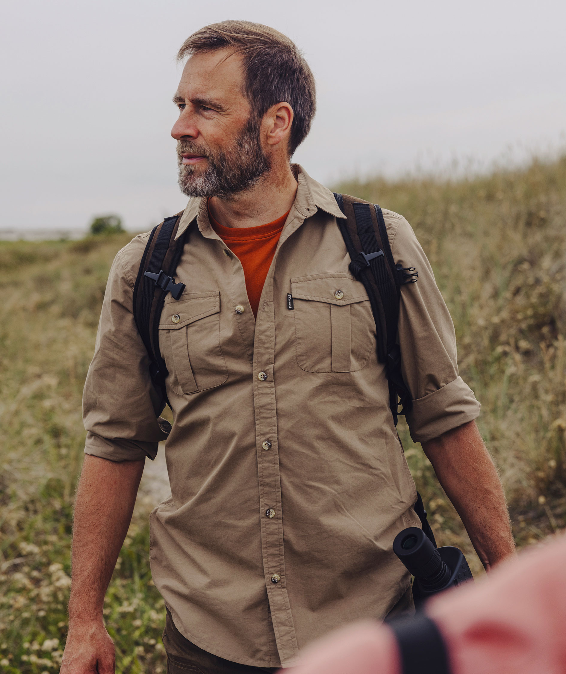 Pinewood Safari skjorte, Sandstone