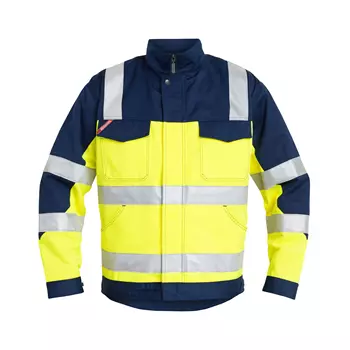 Engel Light work jacket, Hi-vis Yellow/Marine