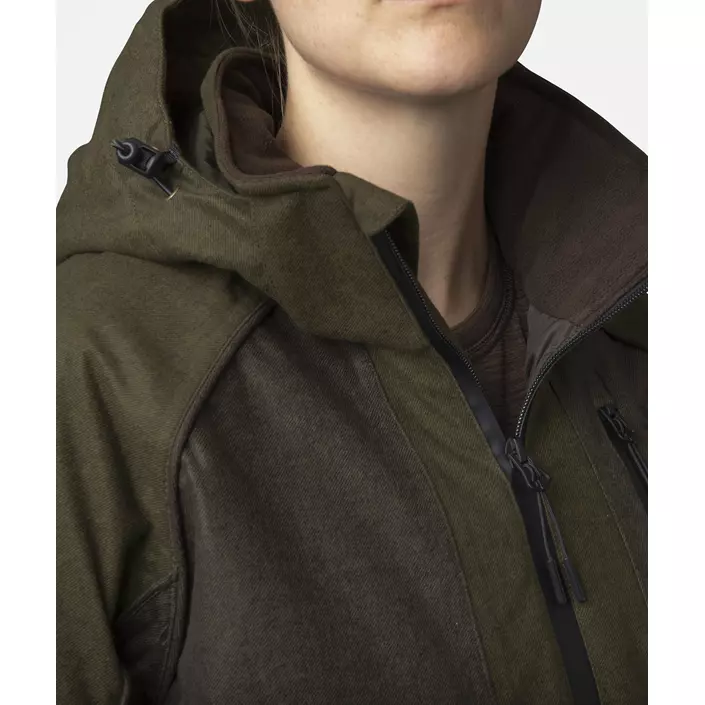 Seeland Avail Aya Insulated women's jacket, Pine Green/Demitasse Brown, large image number 5