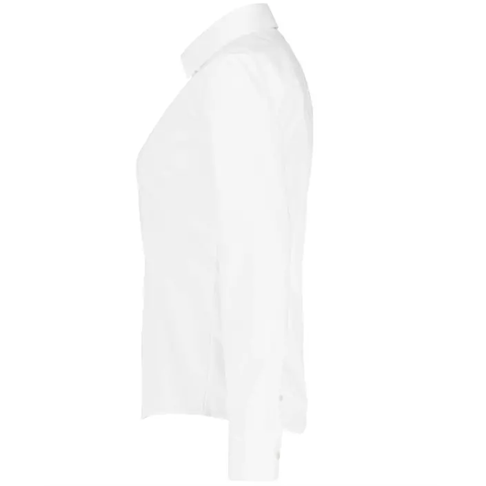 Seven Seas Poplin modern fit dameskjorte, Hvid, large image number 1