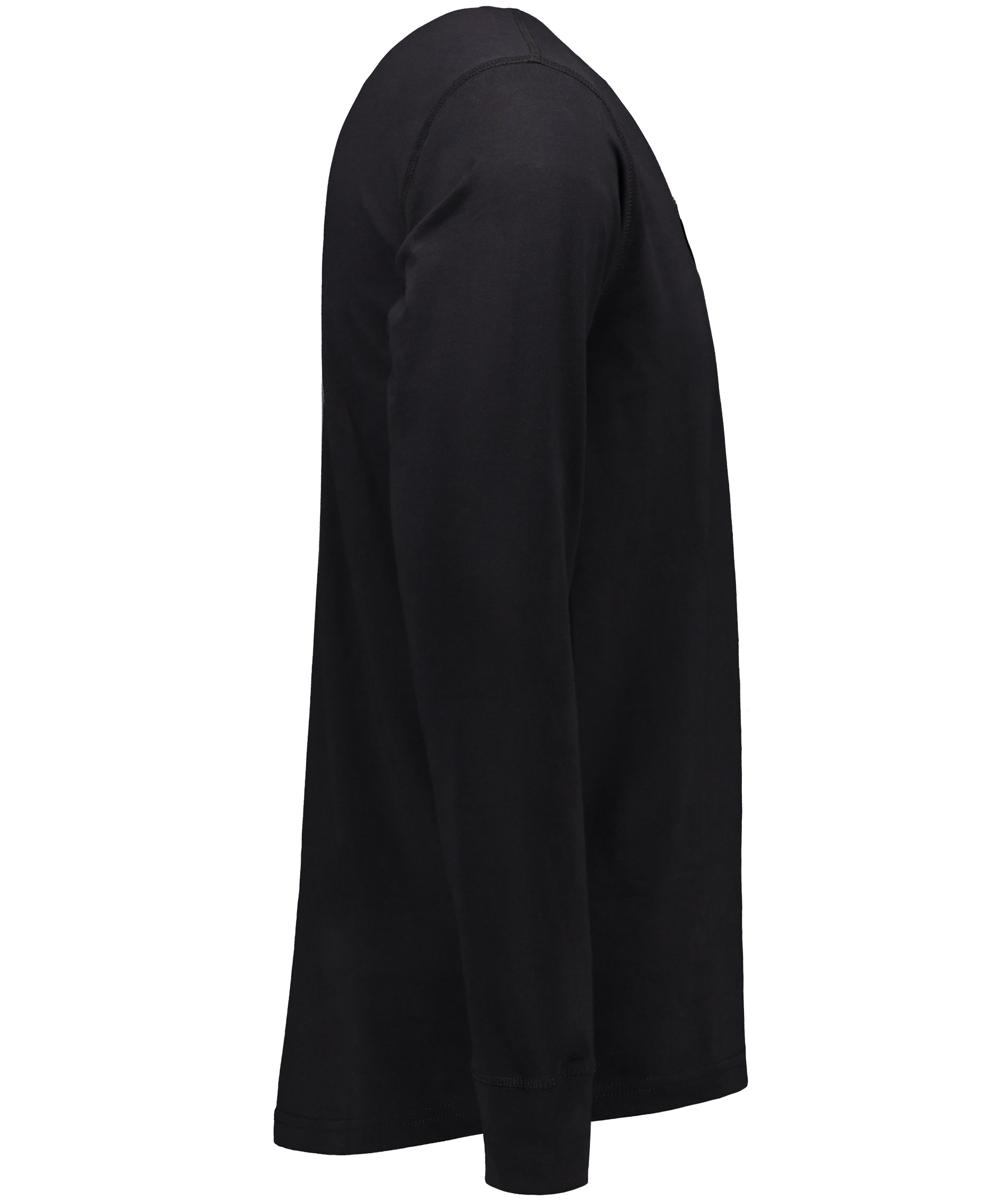 Westborn long-sleeved grandad T-shirt, Black, large image number 4