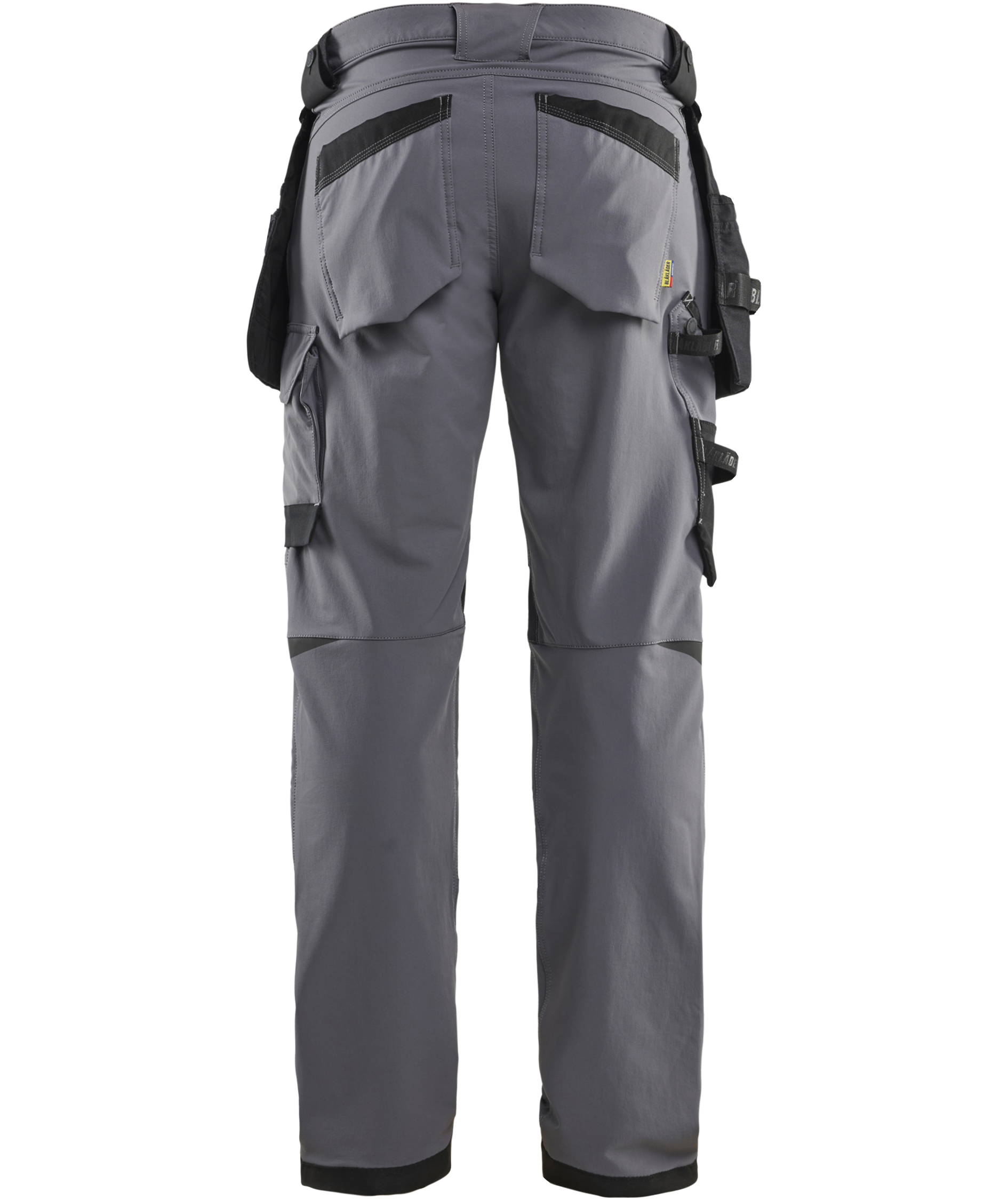 Bl&aring;kl&auml;der craftsman trousers full stretch, Medium grey/black, large image number 2