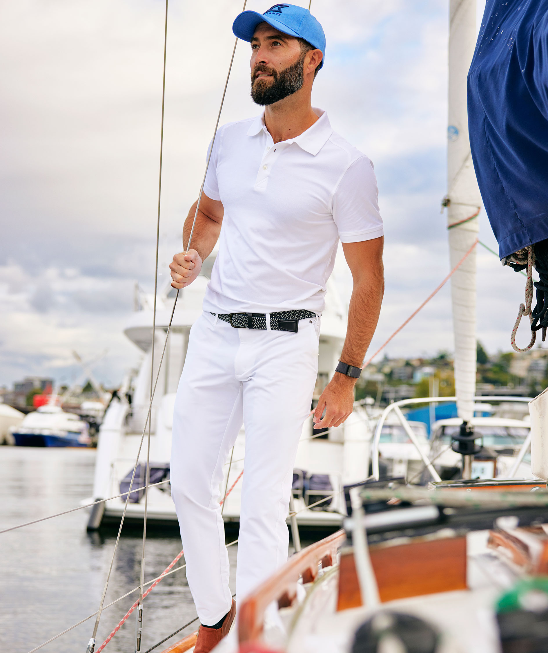 Cutter & Buck Sunnyside cap, Polar Blue, Polar Blue, large image number 5