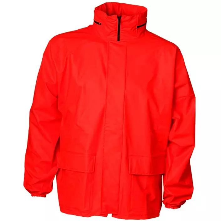 Elka PU jacket, Red, large image number 0