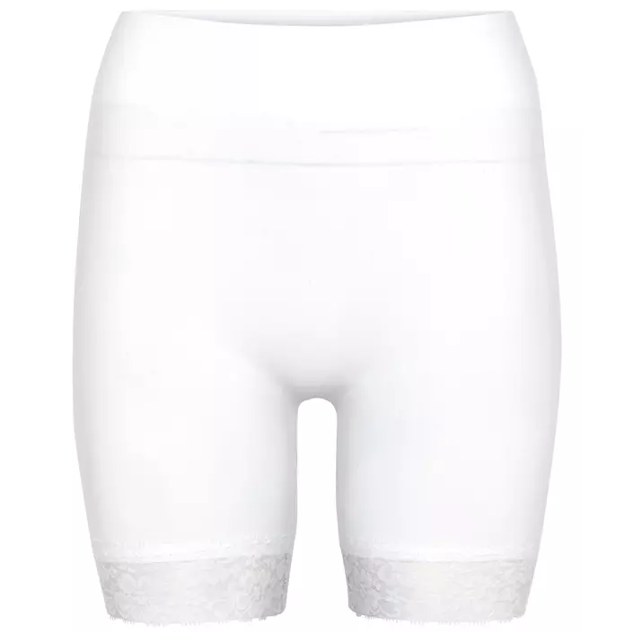 Decoy seamless lace hotpants, Hvid, large image number 0