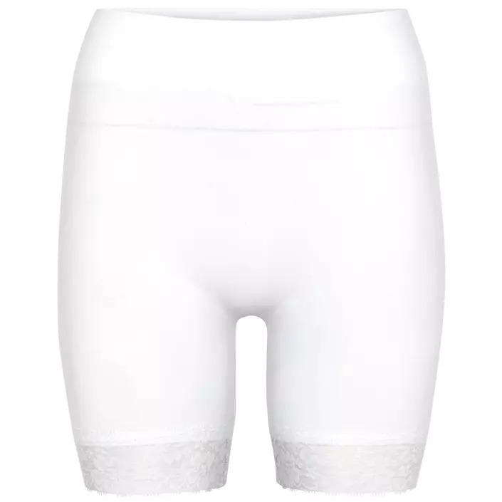 Decoy seamless lace hotpants, Hvid, large image number 0