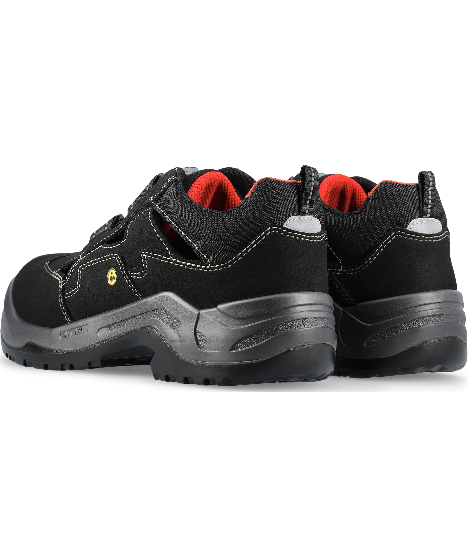 Elten Scott Boa&reg; skyddssandaler S1P, Svart, large image number 5