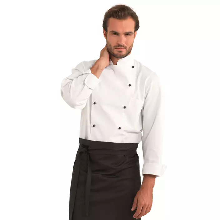 Kentaur Chef Kochjacke ohne Knöpfe, Weiß, large image number 1