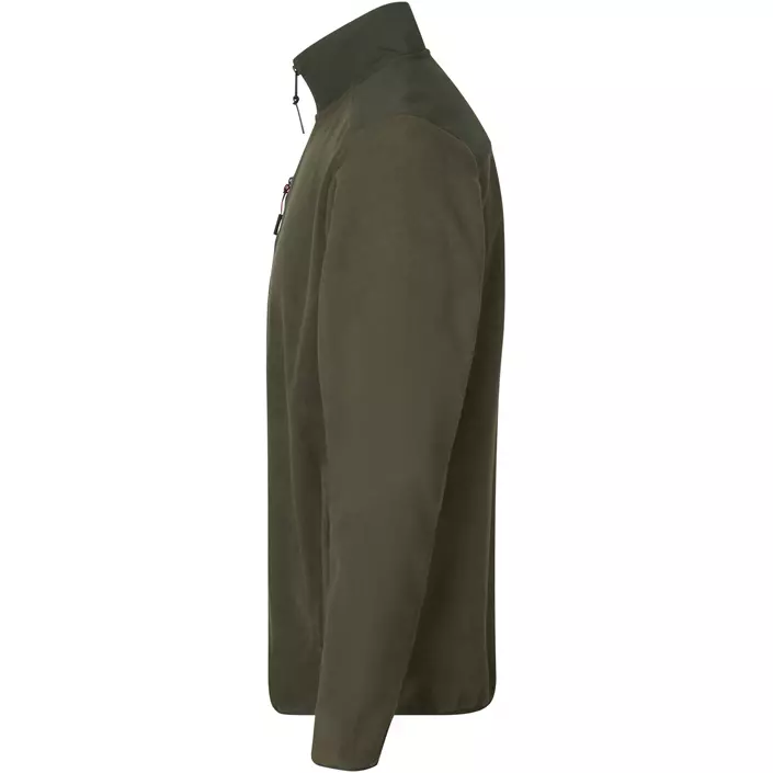 ID Fleece jacket, Olive, large image number 2
