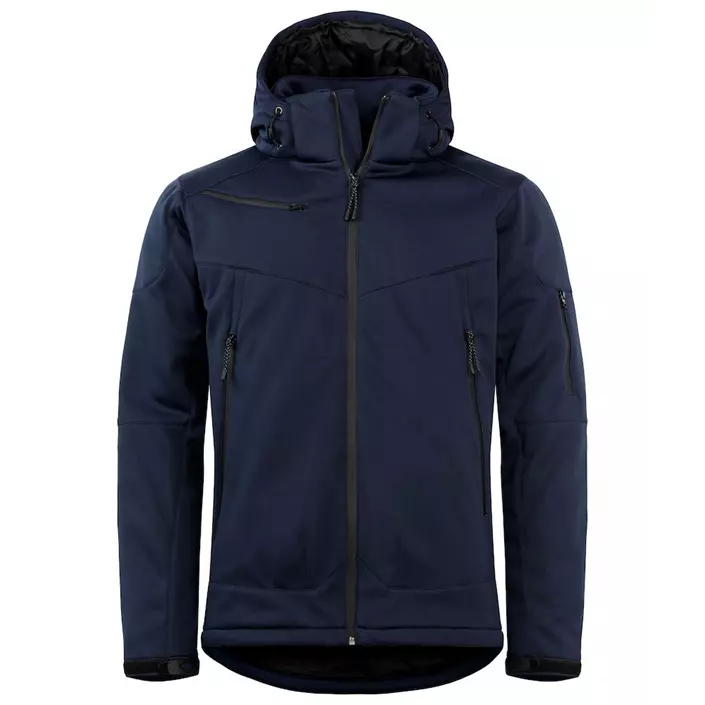 Clique Grayland softshell jacket, Dark navy, large image number 0