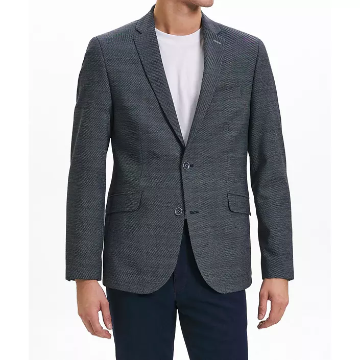 Sunwill Extreme Flexibility Modern fit blazer, Navy, large image number 1