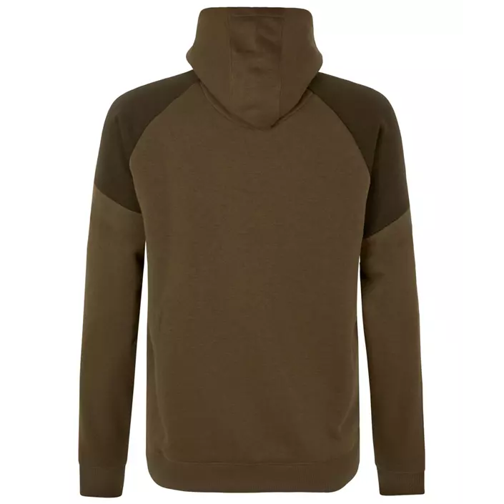 Seeland Cross fleece hoodie with zipper, Dark Olive, large image number 2