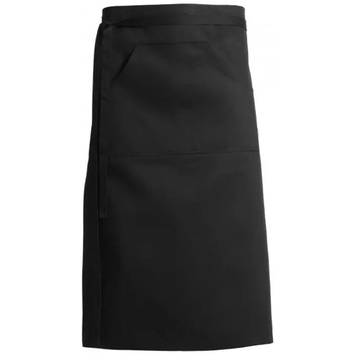 Kentaur apron with pocket, Black, Black, large image number 0