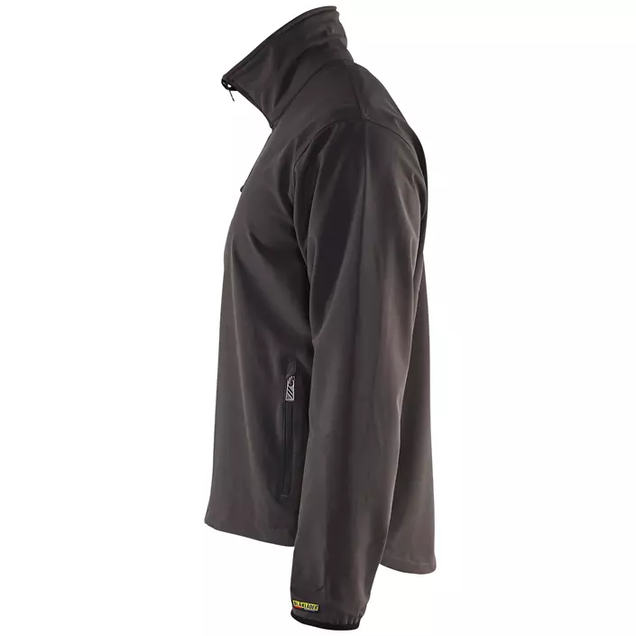 Blåkläder light softshell jacket, Dark Grey/Black, large image number 2