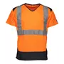 SIOEN Cortic T-Shirt, Hi-vis orange/Grau