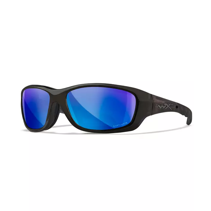 Wiley X Gravity sunglasses, Blue/Black, Blue/Black, large image number 0