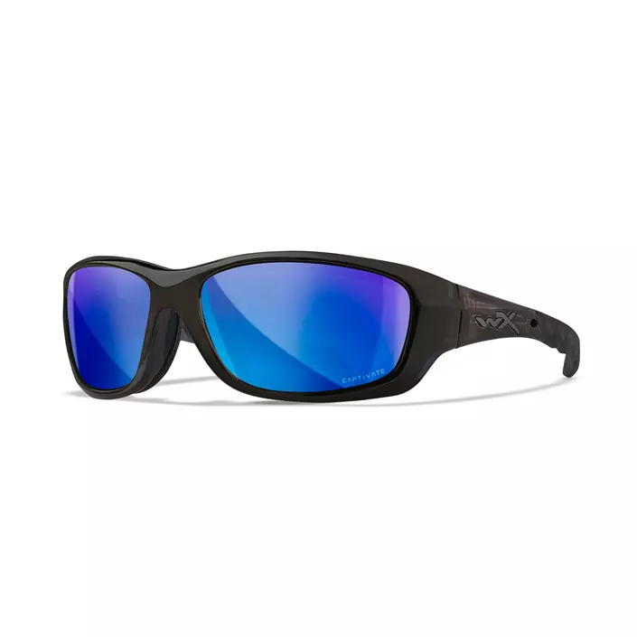 Wiley X Gravity sunglasses, Blue/Black, Blue/Black, large image number 0
