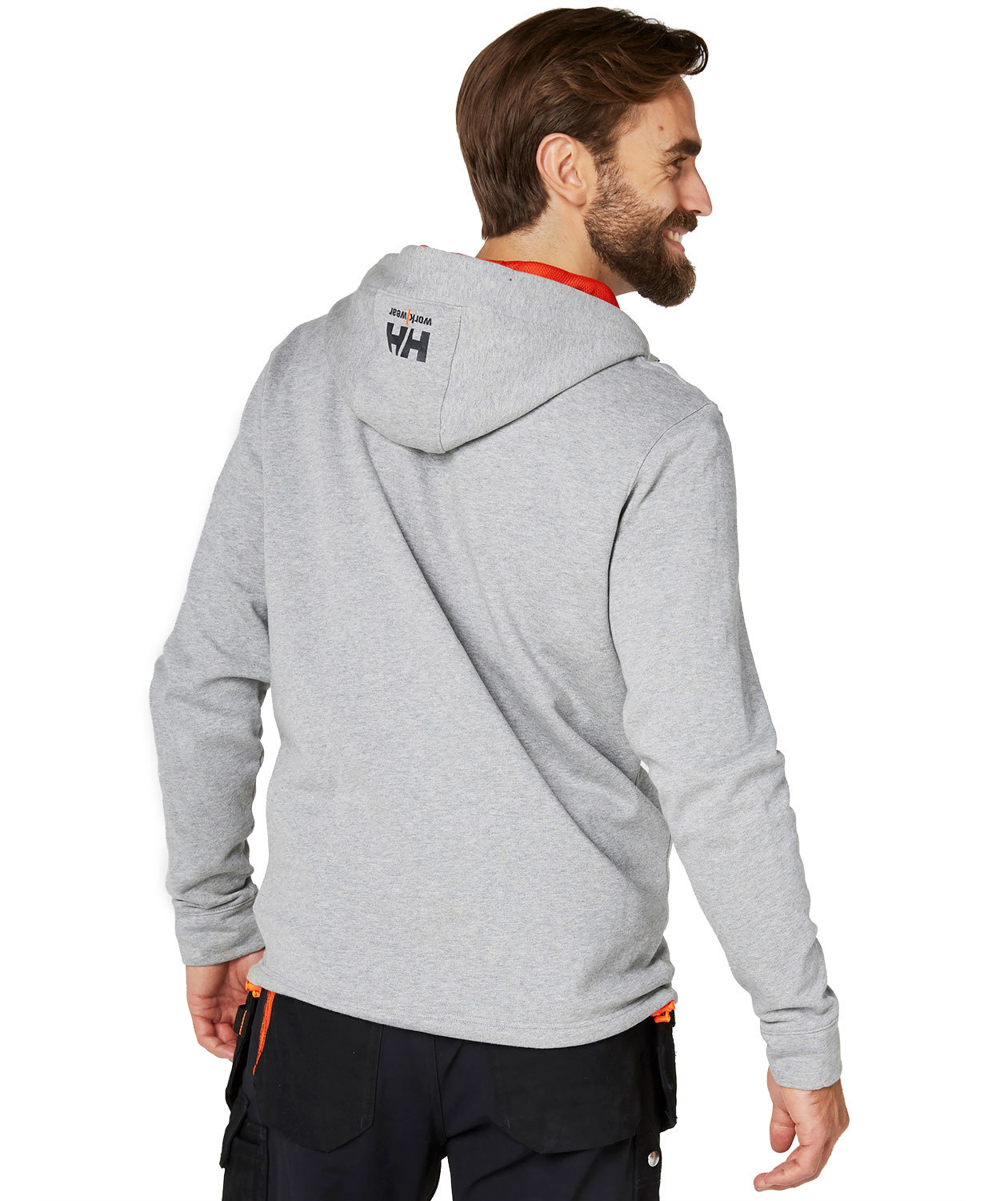 Helly Hansen Chelsea Evo. hoodie, Grey Melange, large image number 3