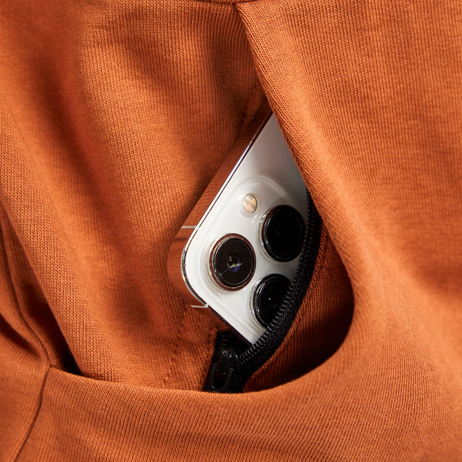 Bl&aring;kl&auml;der hoodie dam 3D, Rust, large image number 6