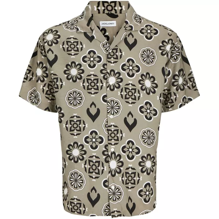 Jack & Jones JJEURBAN EDGE RESORT kortärmad skjorta, Coriander, large image number 0