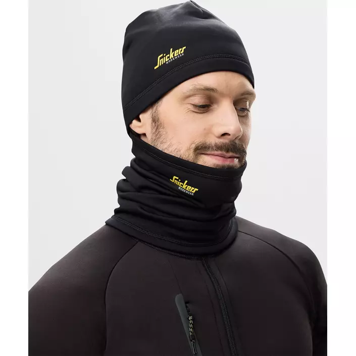Snickers Polartec® beanie 9048, Black, Black, large image number 1