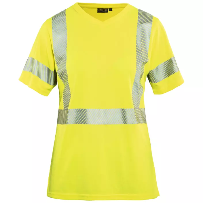 Blåkläder women's T-shirt, Hi-Vis Yellow, large image number 0