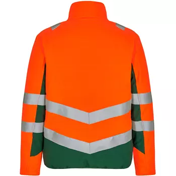 Engel Safety vattert jakke, Hi-vis Oransje/Grønn