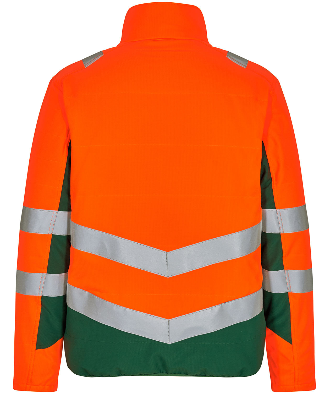 Engel Safety vadderad jacka, Varsel Orange/Gr&ouml;n, large image number 1