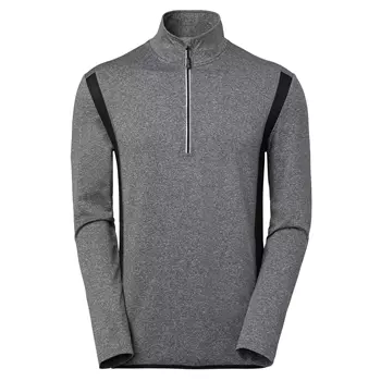 South West half-zip sweater, Grey melange