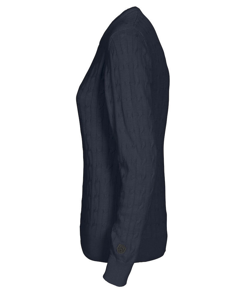 Cutter & Buck women's knitted pullover, Dark navy, large image number 2