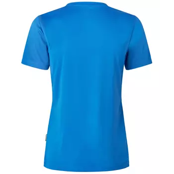 GEYSER Essential women's interlock T-shirt, Azure Blue