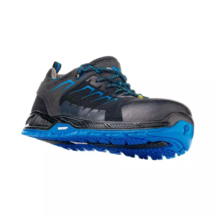 VM Footwear Kentucky safety shoes S1P, Black/Blue, large image number 1