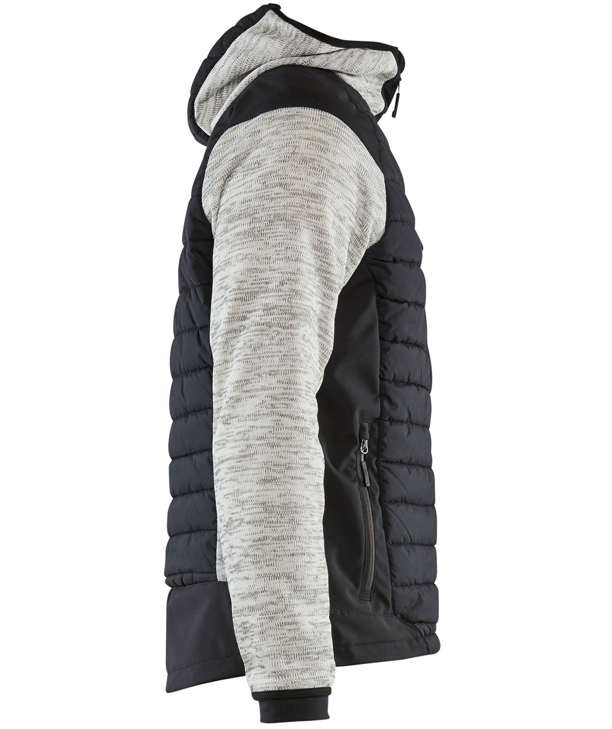 Bl&aring;kl&auml;der hybrid jacket, Grey Melange/Black, large image number 3