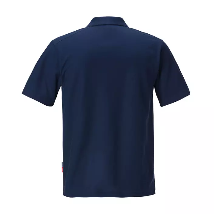 Kansas kortærmet Polo T-shirt, Marine, large image number 1