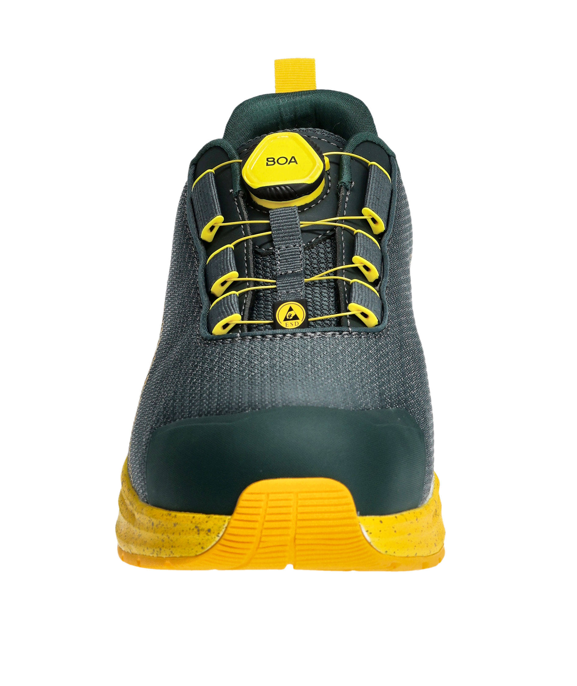 Mascot Customized skyddsskor dam S1PS, Skogsgr&ouml;n/solgul, large image number 4