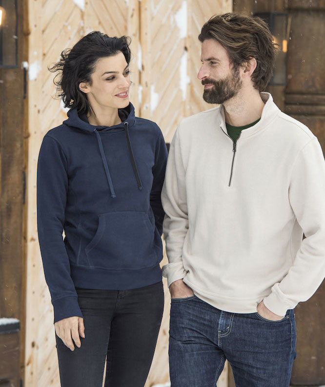 Clique Basic hoodie, M&ouml;rk marinbl&aring;