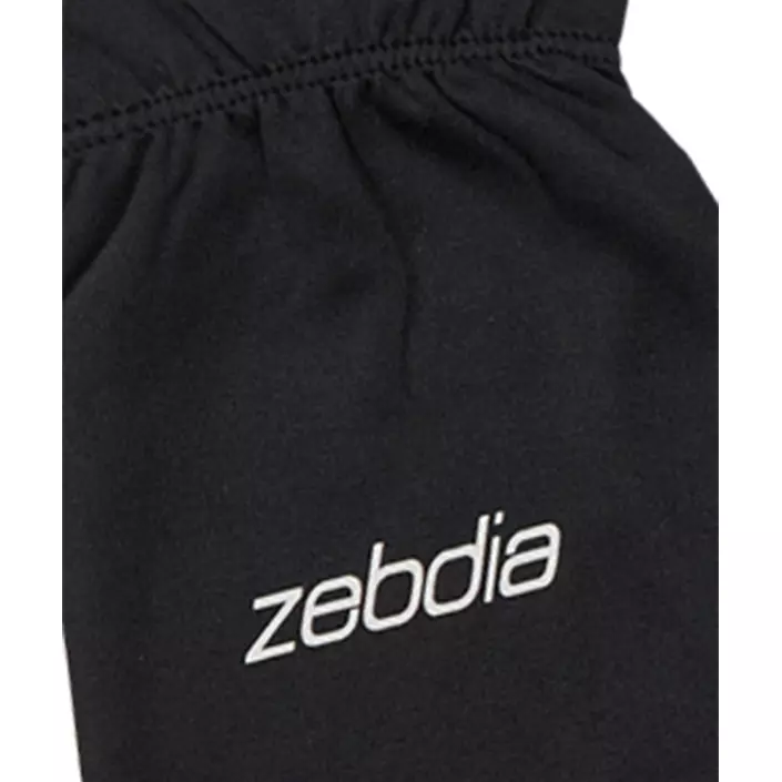 Zebdia running gloves, Black, large image number 3