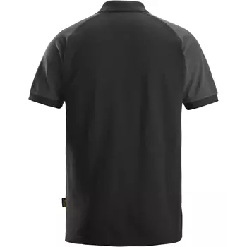 Snickers polo shirt 2750, Black/Steel Grey