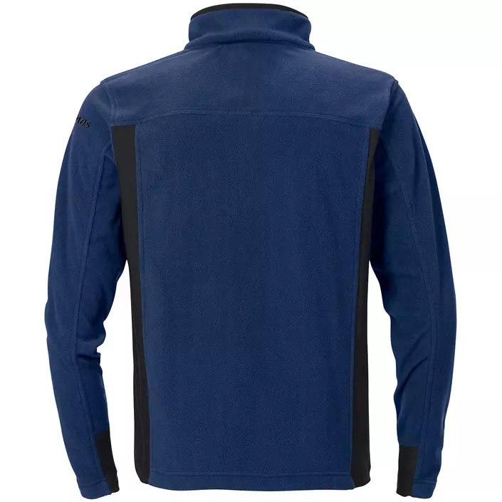 Fristads fleece jacket 4003, Marine Blue/Black, large image number 1