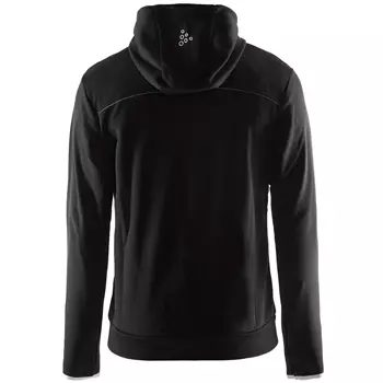 Craft Leisure hoodie with zipper, Black
