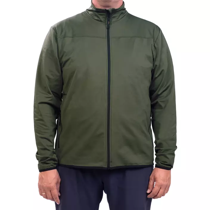 Westborn cardigan, Dusty Olive, large image number 1