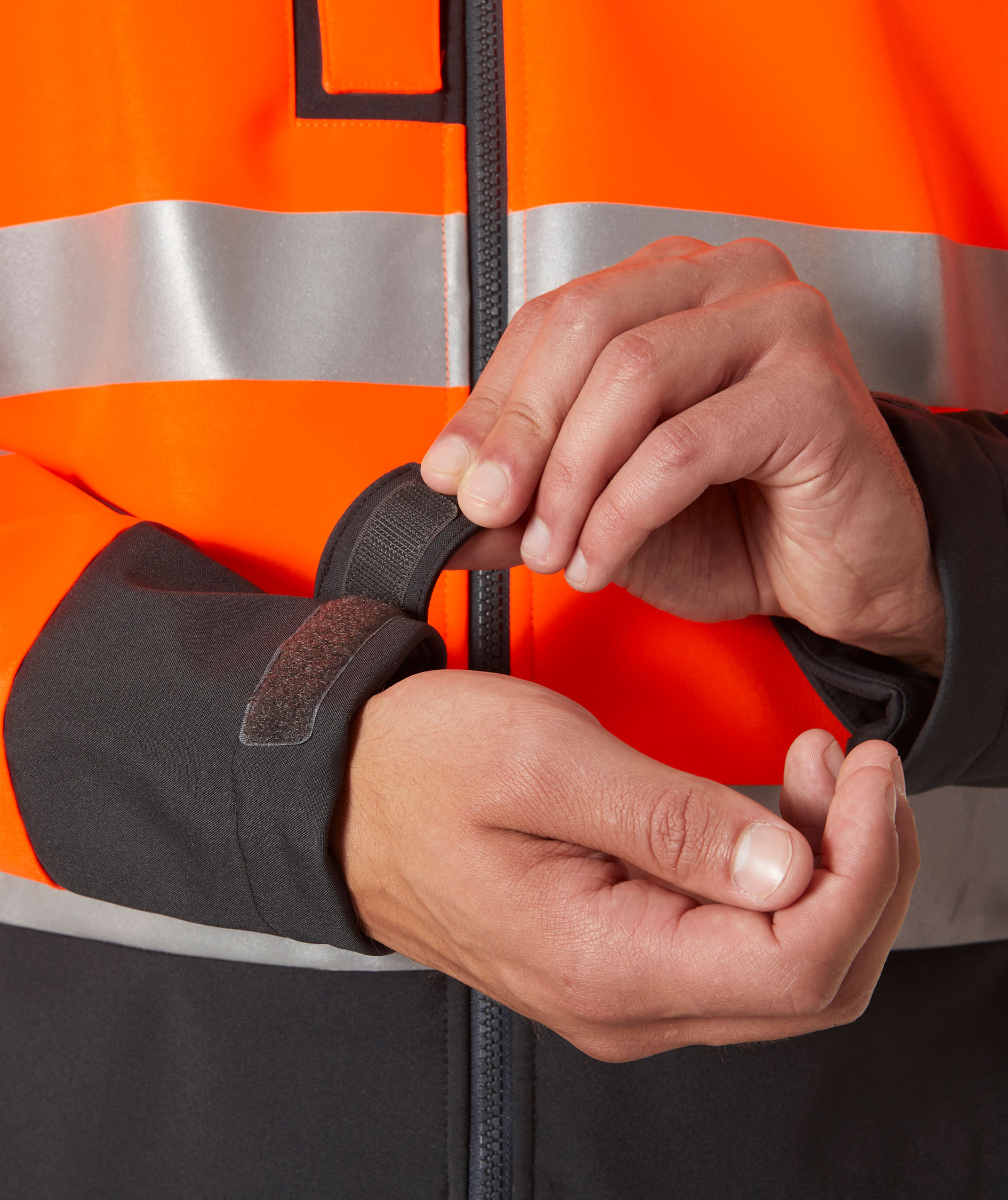 Helly Hansen Alna 2.0 softshell jacket, Hi-vis Orange/charcoal, large image number 5