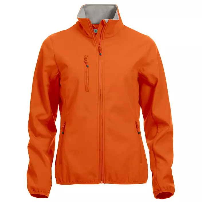 Clique Basic women's softshell jacket, Orange, large image number 0