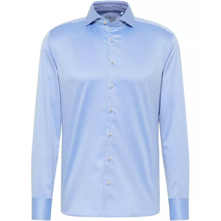 Eterna Soft Tailoring Slim fit Hemd, Medium Blue, large image number 0