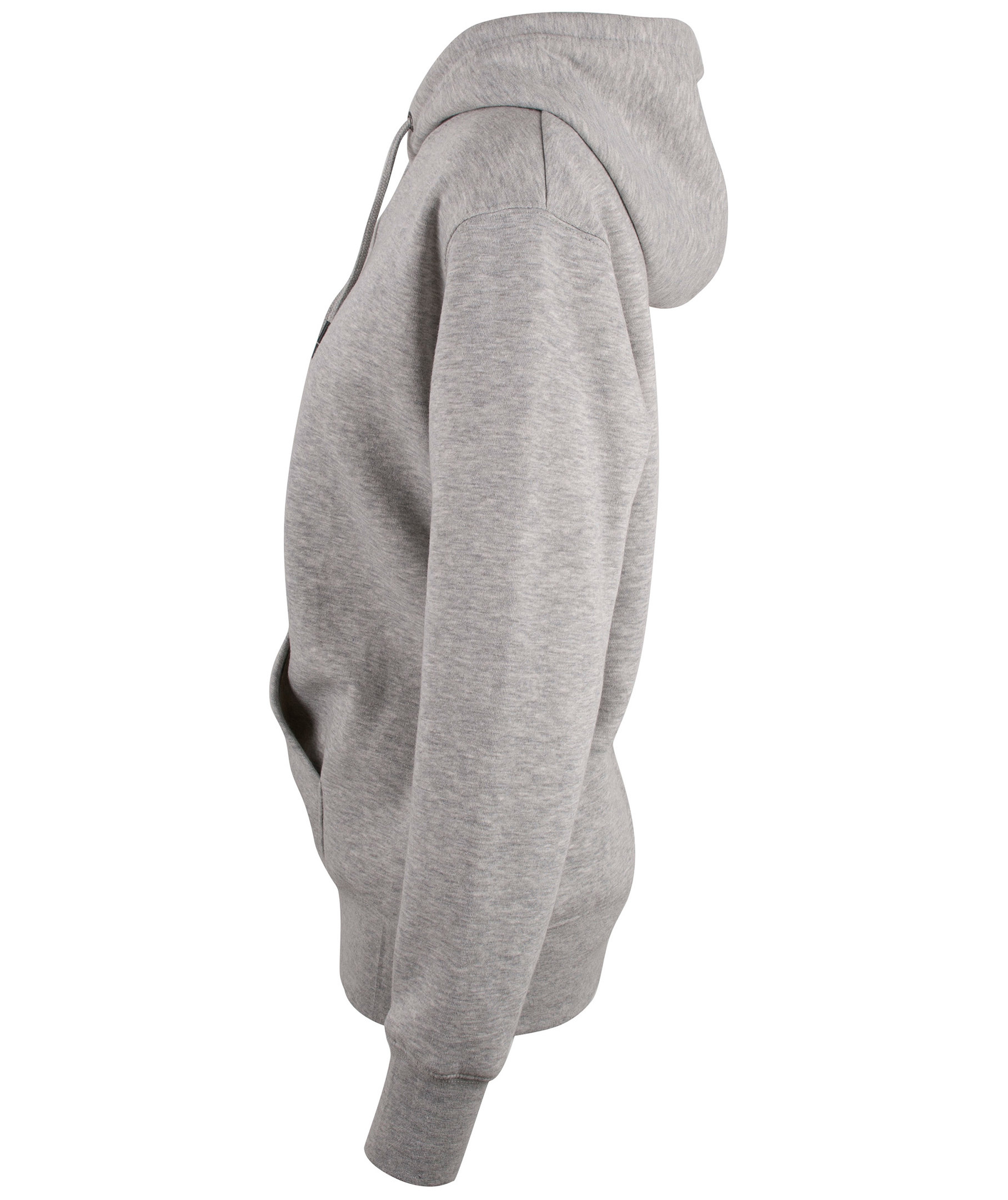 YOU Harlem women's hoodie, Grey Melange, large image number 5