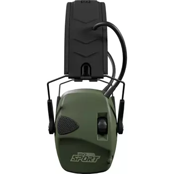 ISOtunes Sport DEFY Slim Basic høreværn, Sort/Grøn